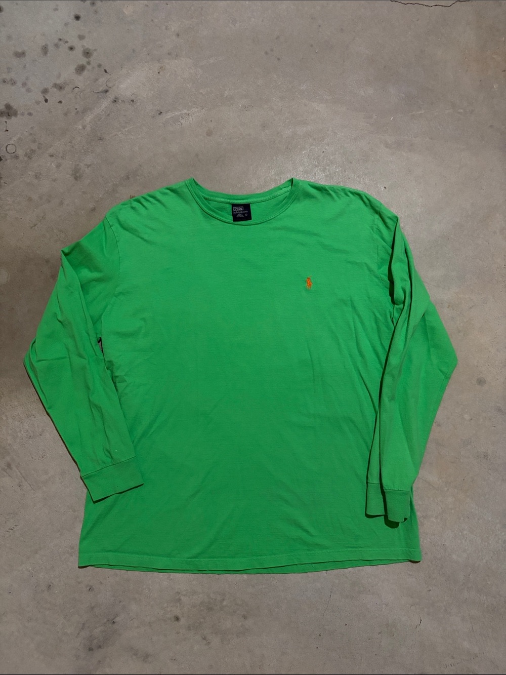 Vintage Polo Ralph Lauren Green Long Sleeve Shirt